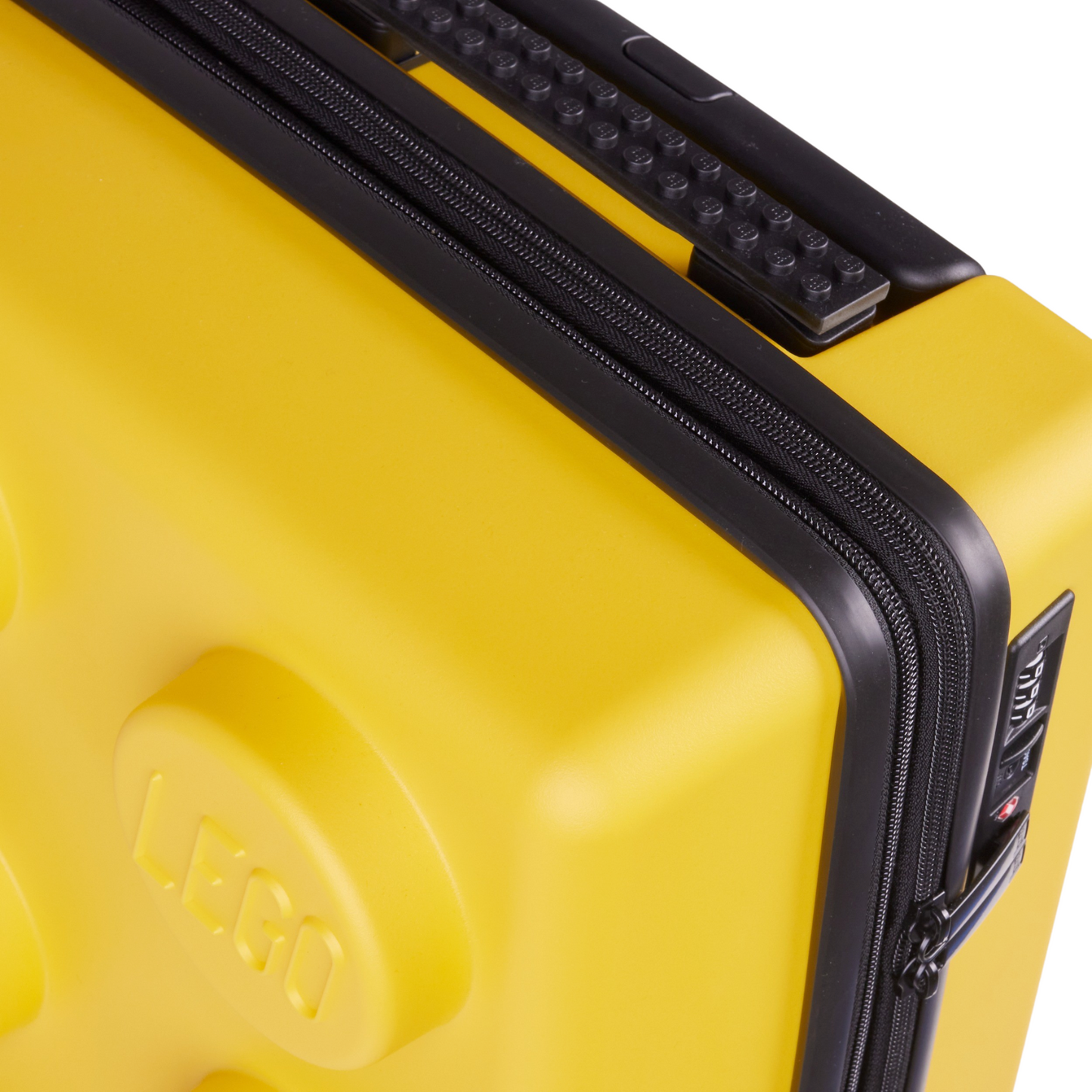 LEGO Signature Brick 2x3 Trolley Expandable Luggage - Yellow - Vali Kéo Mở Rộng LEGO - Hình ảnh bổ sung 5