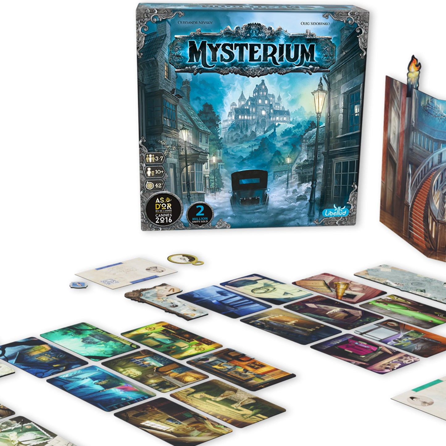 Mysterium Board Game (2025 Refresh) - Trò Chơi Giải Đố Suy Luận Hợp Tác - Libellud