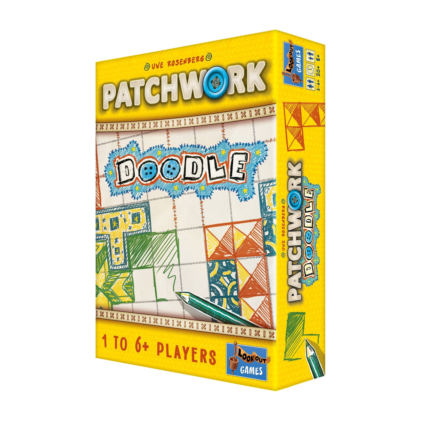 Patchwork Doodle Board Game - Trò Chơi Chiến Thuật Vẽ Tranh - Lookout Games