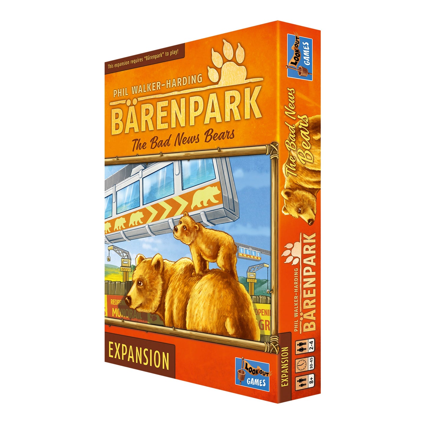 Barenpark Bad News Bears Expansion - Bản mở rộng Board game - Lookout Games