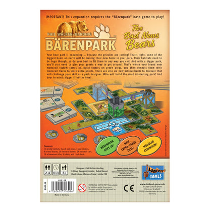 Barenpark Bad News Bears Expansion - Bản mở rộng Board game - Lookout Games