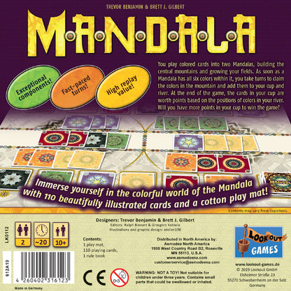 Mandala Board Game - Trò Chơi Thẻ Bài Chiến Thuật 2 Người - Lookout Games