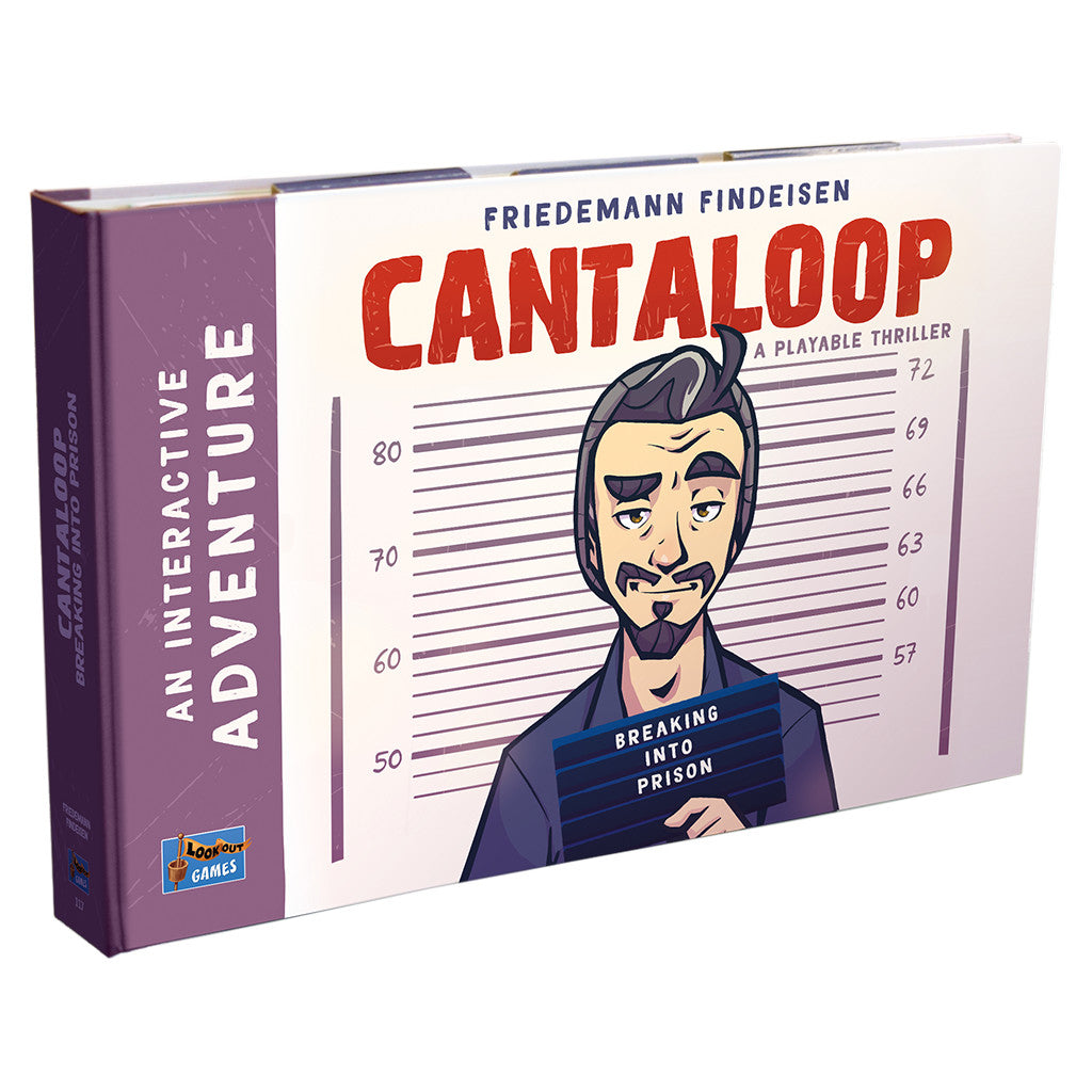 Cantaloop Book 1: Breaking Into Prison - Sách trò chơi phiêu lưu tương tác - Lookout Games