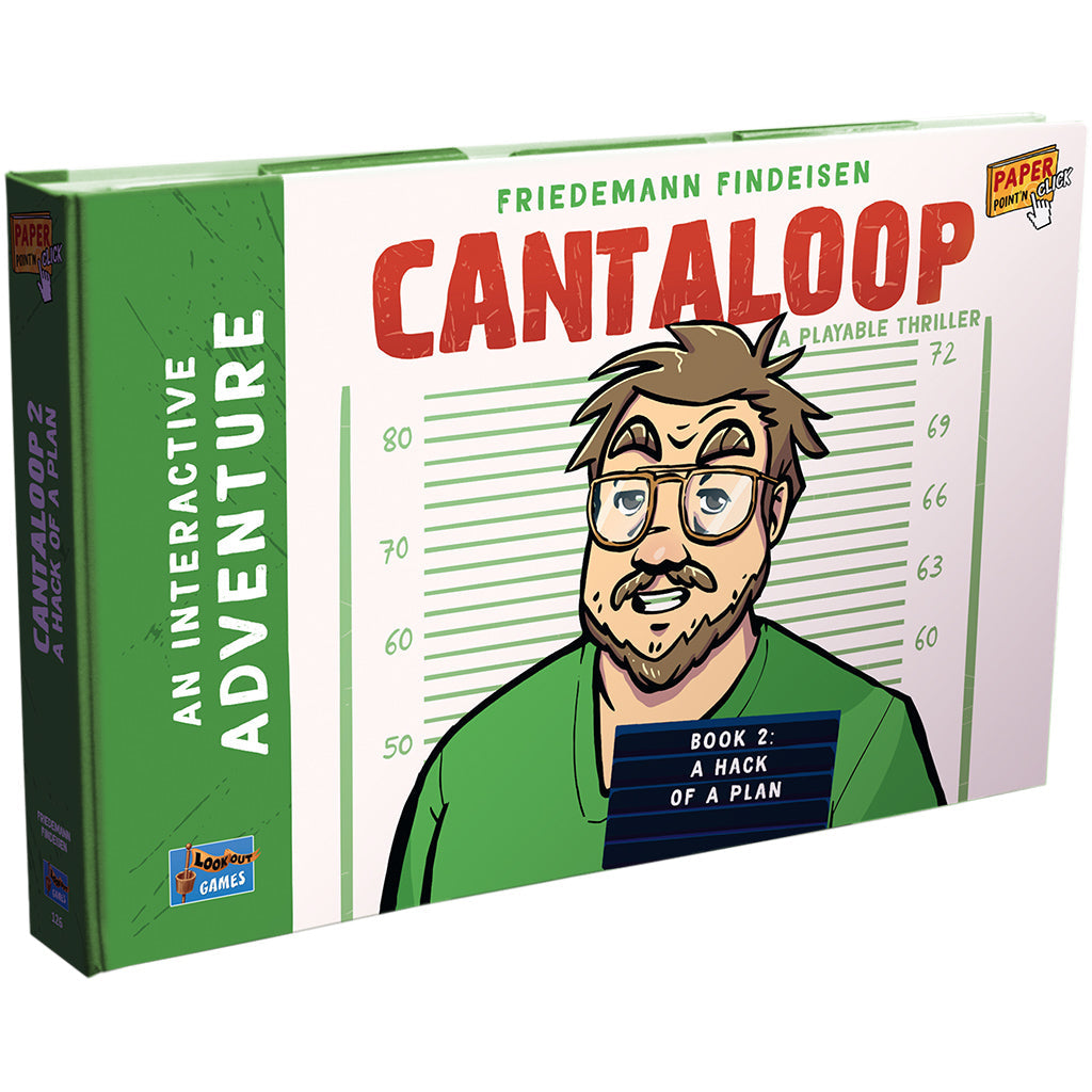 Cantaloop Book 2 - A Hack of a Plan - Sách game giải đố tương tác - Lookout Games