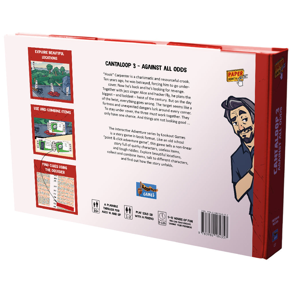 Cantaloop Book 3: Against All Odds - Sách trò chơi phiêu lưu tương tác - Lookout Games