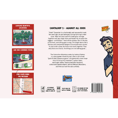 Cantaloop Book 3: Against All Odds - Sách trò chơi phiêu lưu tương tác - Lookout Games