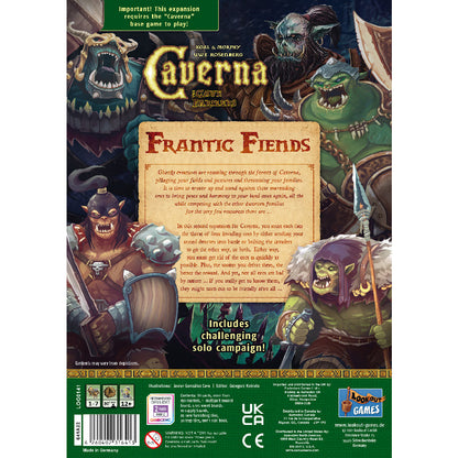 Caverna: The Cave Farmers - Frantic Fiends - Bản mở rộng Board game chiến thuật - Lookout Games