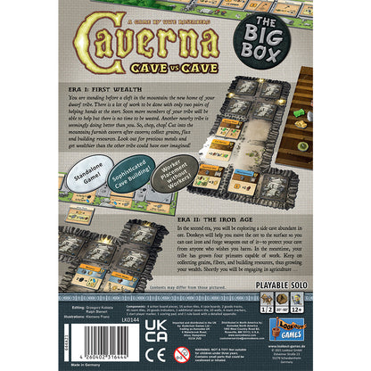 Caverna: Cave vs. Cave - The Big Box - Board game chiến thuật 2 người - Lookout Games