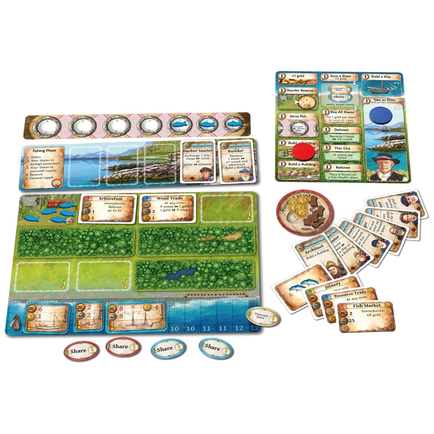 Nusfjord Board Game Big Box Edition - Board Game Chiến Thuật - Lookout Games