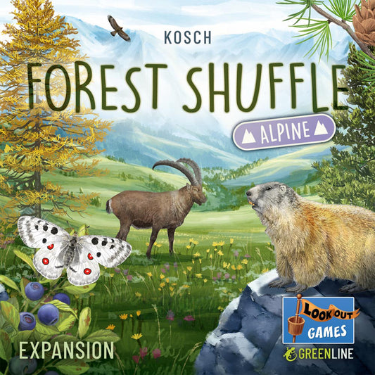 Forest Shuffle Alpine Card Game Expansion - Bản mở rộng trò chơi thẻ bài - Lookout Games