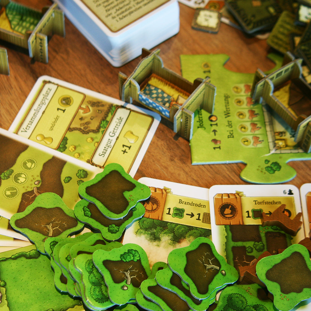 Agricola: Farmers of the Moor (2017 Revised Edition) - Bản mở rộng trò chơi chiến thuật - Lookout Games