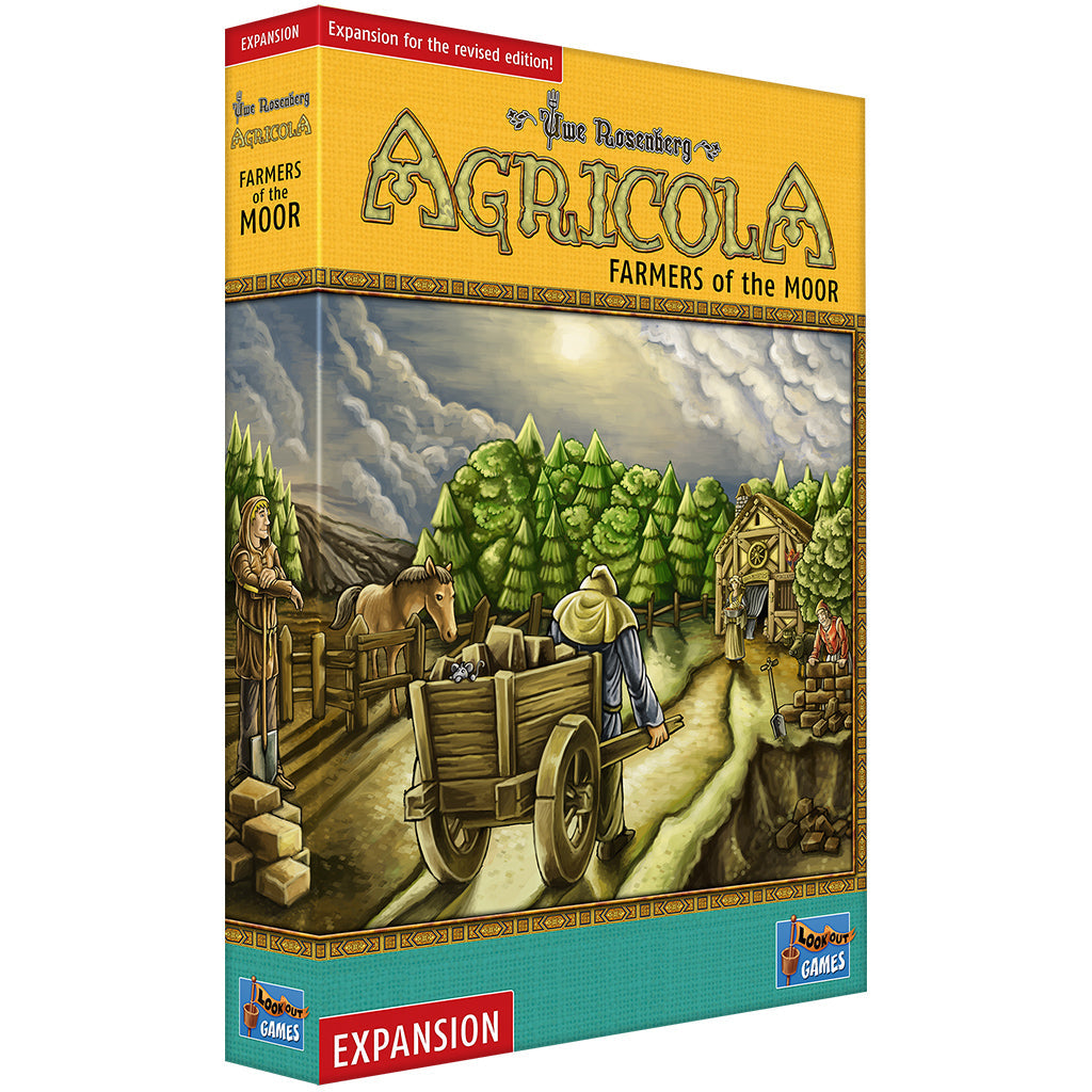 Agricola: Farmers of the Moor (2017 Revised Edition) - Bản mở rộng trò chơi chiến thuật - Lookout Games