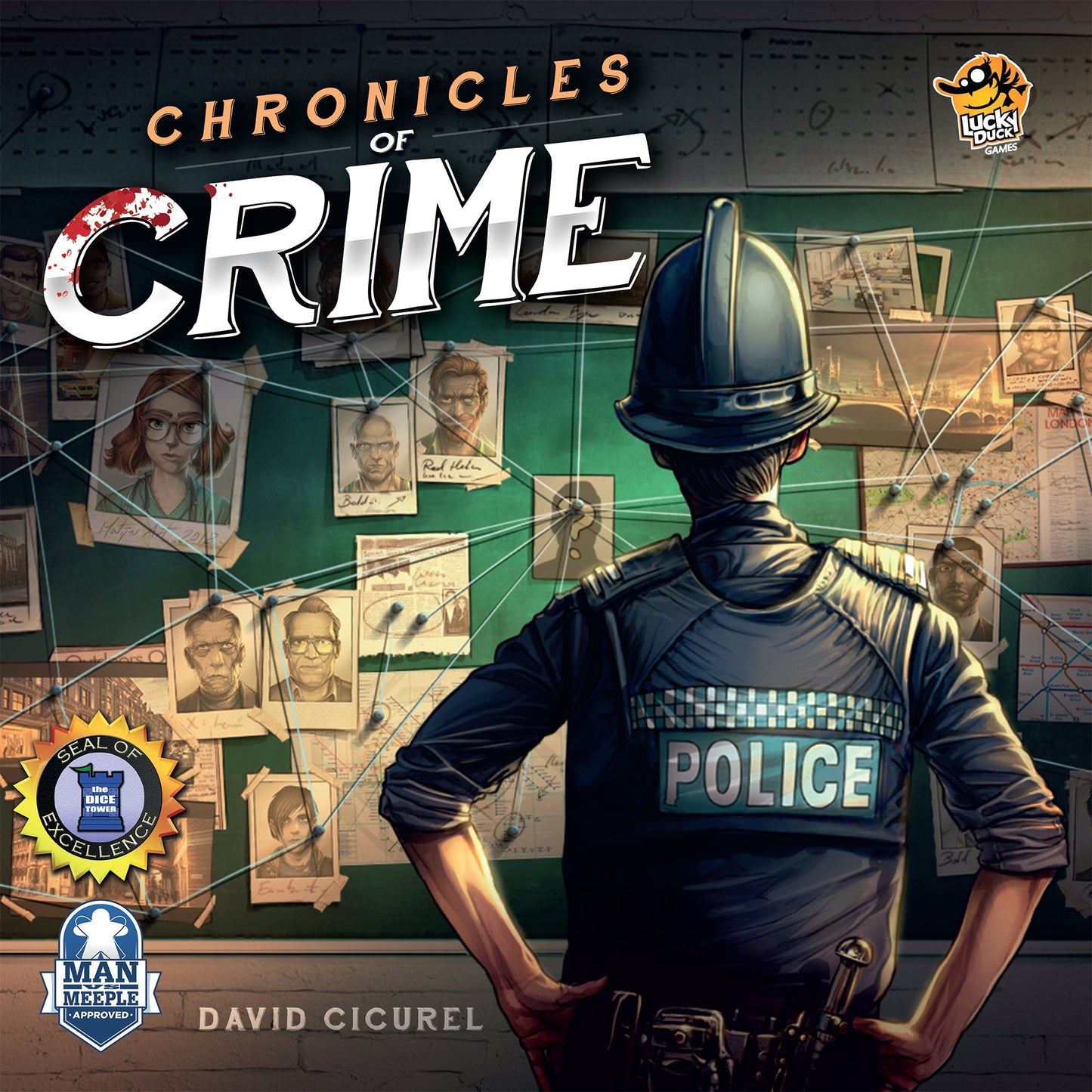 Chronicles of Crime - Board Game Thám Tử Điều Tra Hợp Tác - Lucky Duck Games