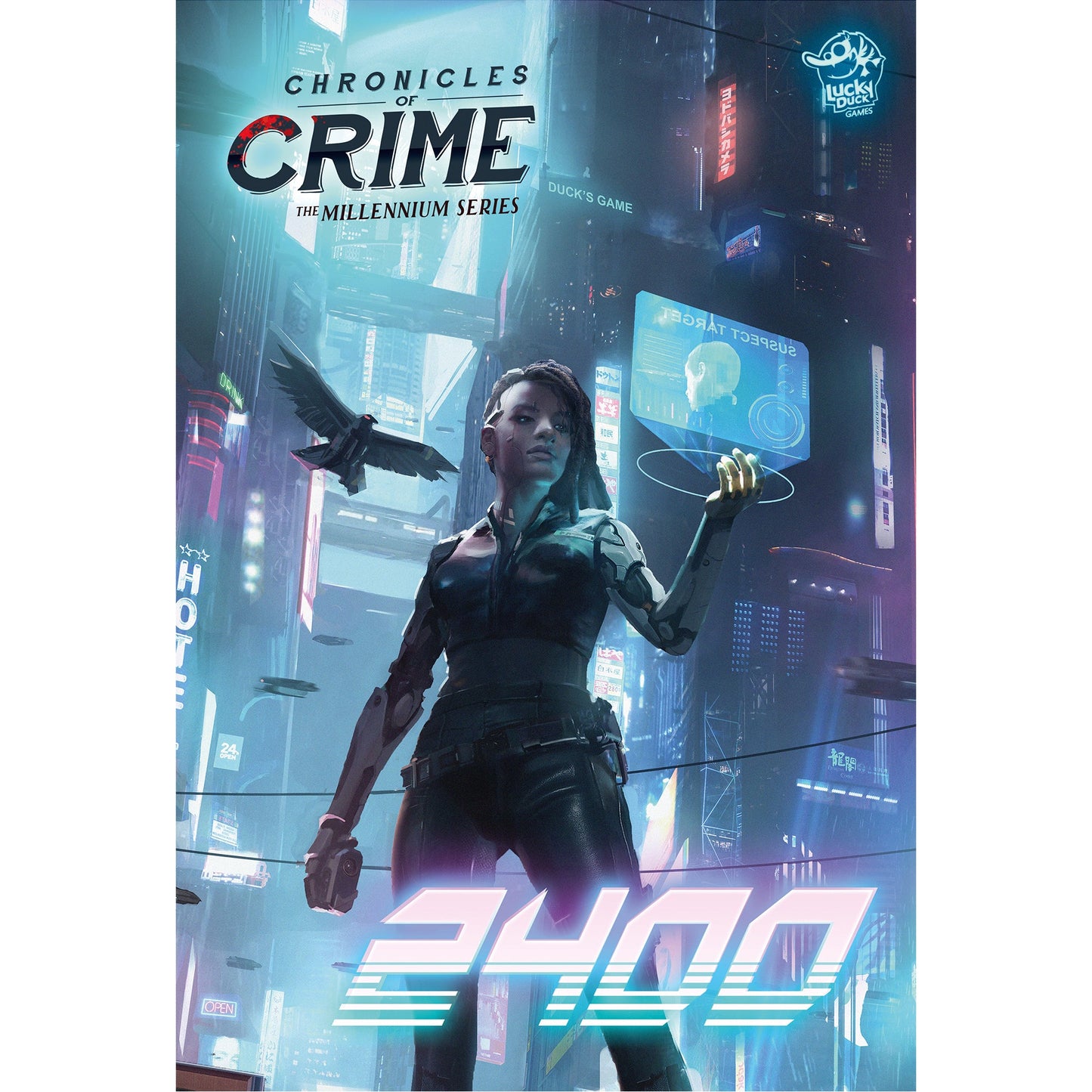 Chronicles of Crime: 2400 - Trò chơi trinh thám Cyberpunk - Lucky Duck Games