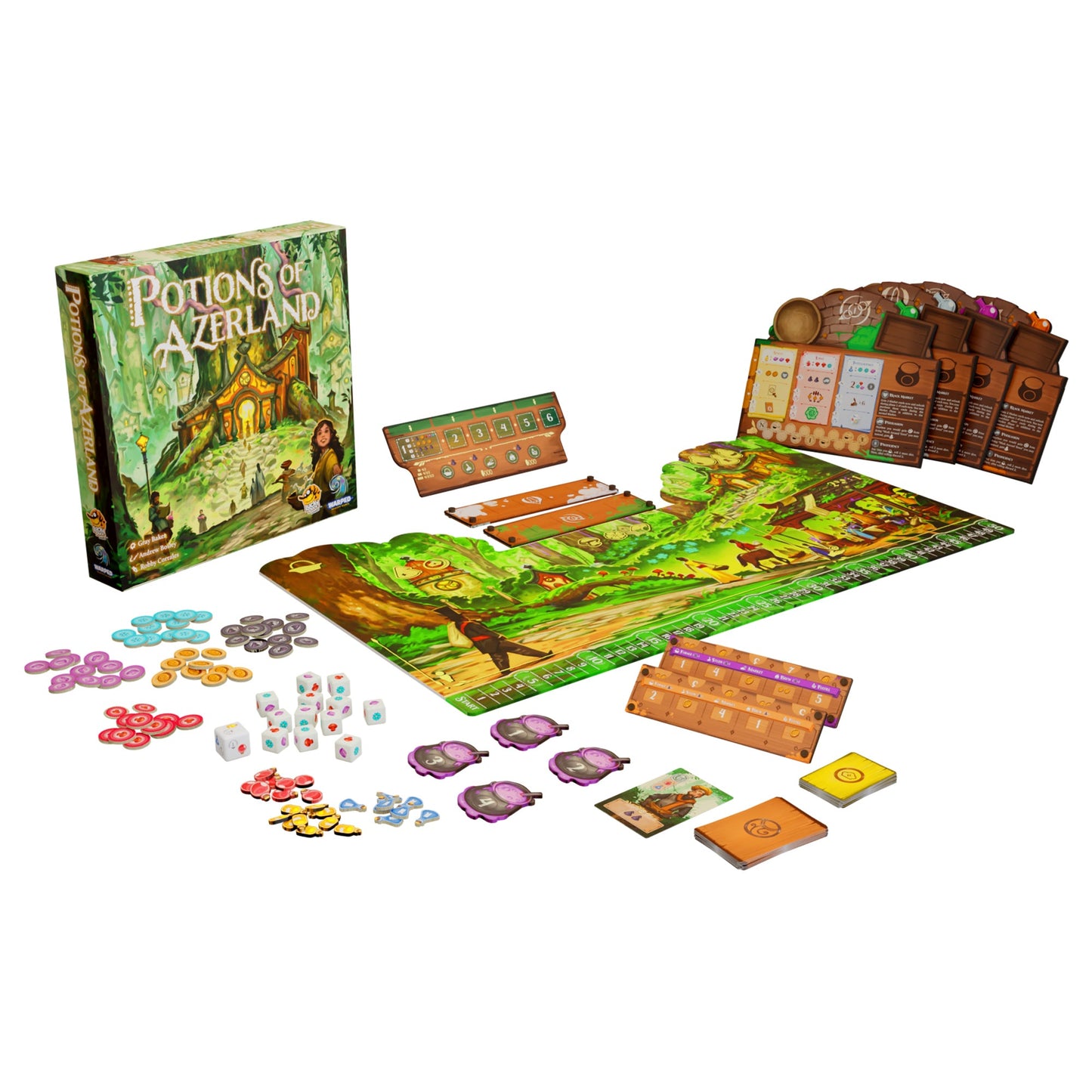 Potions of Azerland Board Game - Trò Chơi Chiến Thuật Pha Chế Độc Dược - Lucky Duck Games