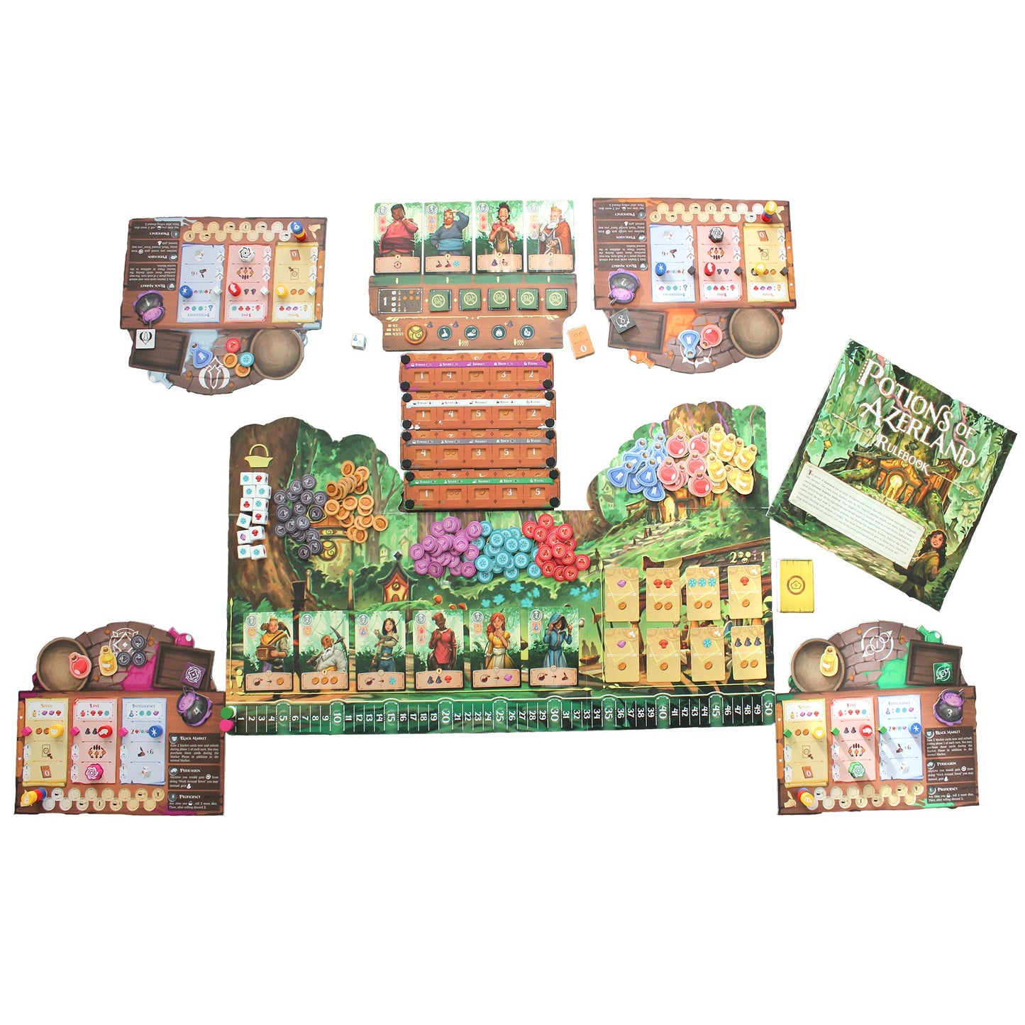 Potions of Azerland Board Game - Trò Chơi Chiến Thuật Pha Chế Độc Dược - Lucky Duck Games