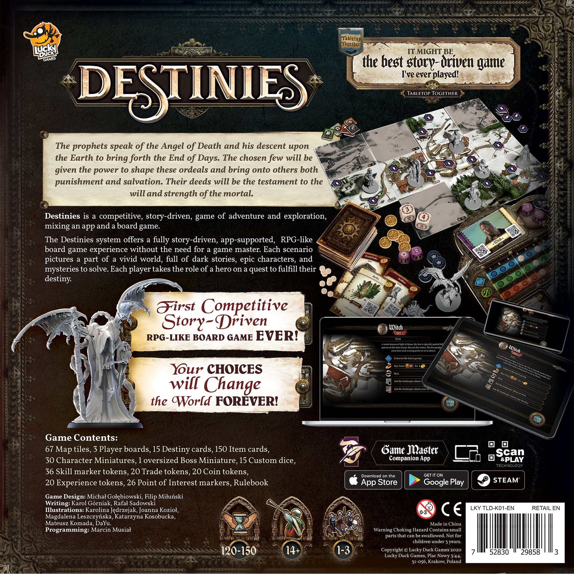 Destinies - Board Game Nhập Vai Cốt Truyện RPG (No GM) - Lucky Duck Games - Góc nhìn khác 3