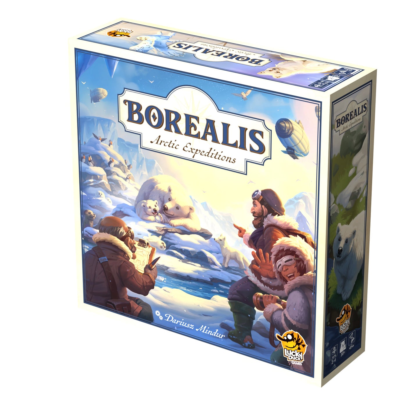 Borealis: Arctic Expeditions - Board Game Thám Hiểm Bắc Cực - Lucky Duck Games