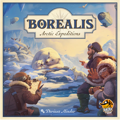 Borealis: Arctic Expeditions - Board Game Thám Hiểm Bắc Cực - Lucky Duck Games