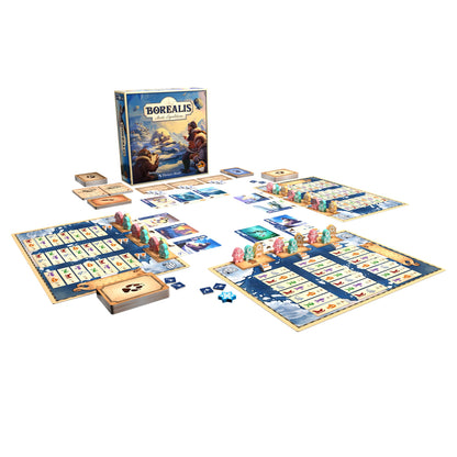Borealis: Arctic Expeditions - Board Game Thám Hiểm Bắc Cực - Lucky Duck Games