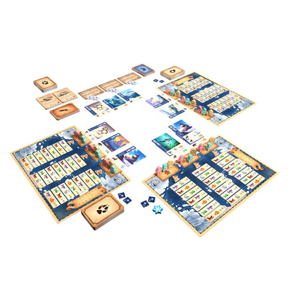 Borealis: Arctic Expeditions - Board Game Thám Hiểm Bắc Cực - Lucky Duck Games