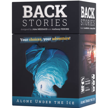 Backstories: Alone Under the Ice - Board game phiêu lưu giải đố - Lucky Duck Games