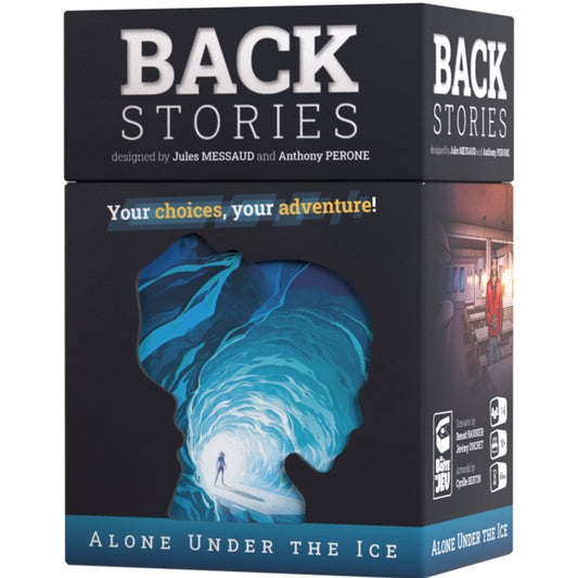 Backstories: Alone Under the Ice - Board game phiêu lưu giải đố - Lucky Duck Games