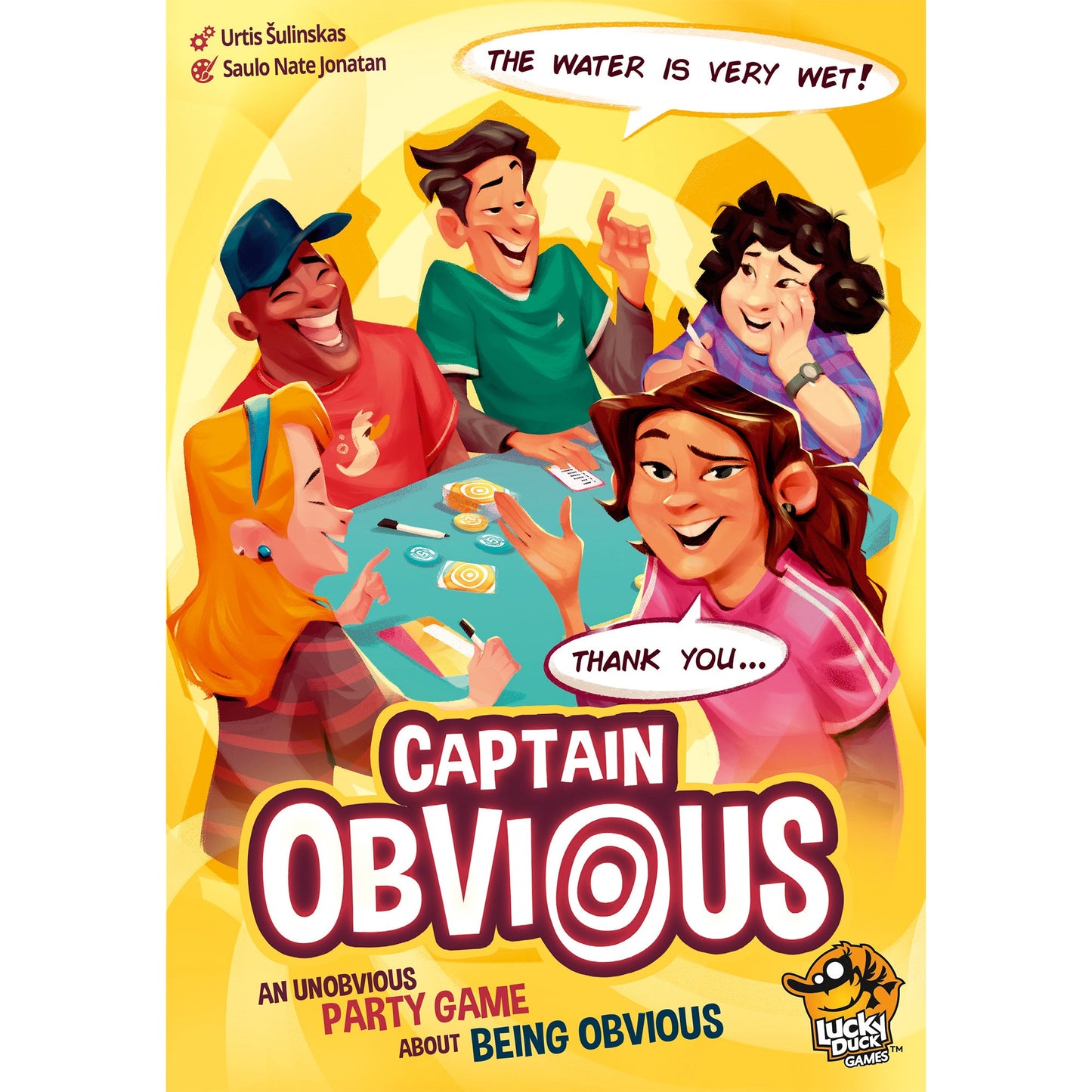 Captain Obvious Party Game - Board Game Tiệc Tùng Hài Hước - Lucky Duck Games