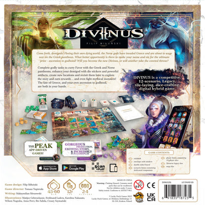 Divinus Board Game - Trò chơi Legacy Chiến thuật Thần thoại - Lucky Duck Games