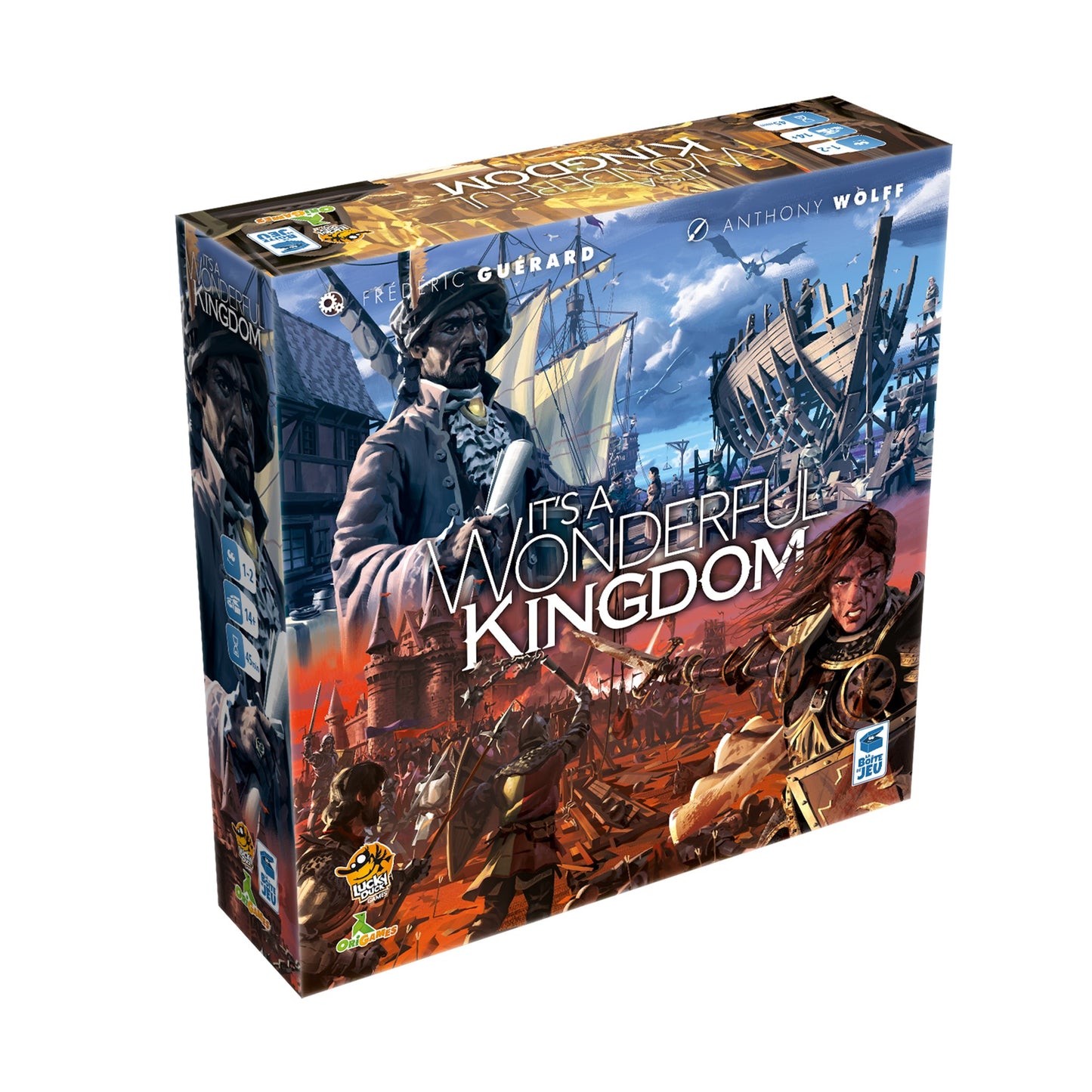 It's a Wonderful Kingdom - Trò Chơi Board Game Chiến Thuật Soạn Bài - Lucky Duck Games