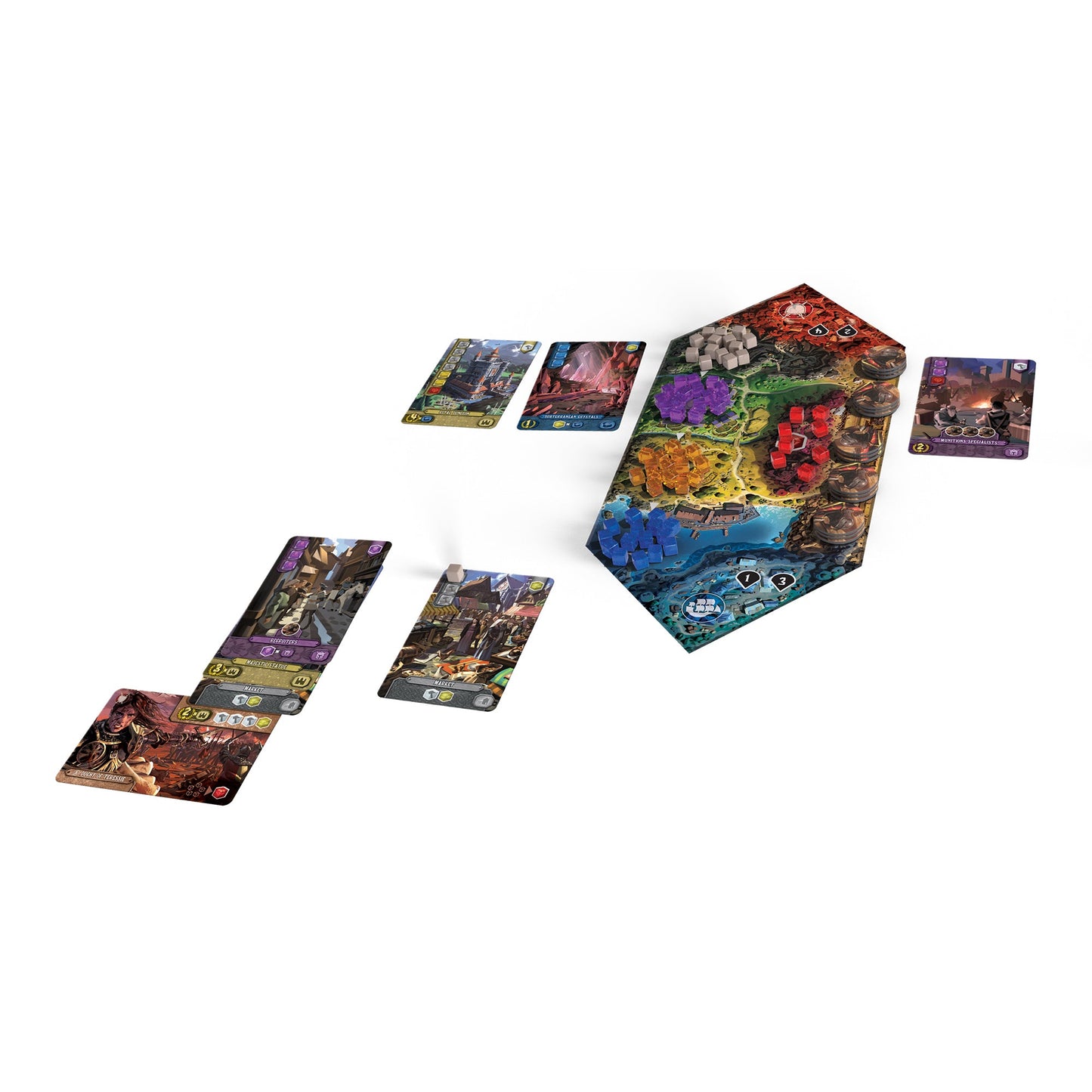 It's a Wonderful Kingdom - Trò Chơi Board Game Chiến Thuật Soạn Bài - Lucky Duck Games