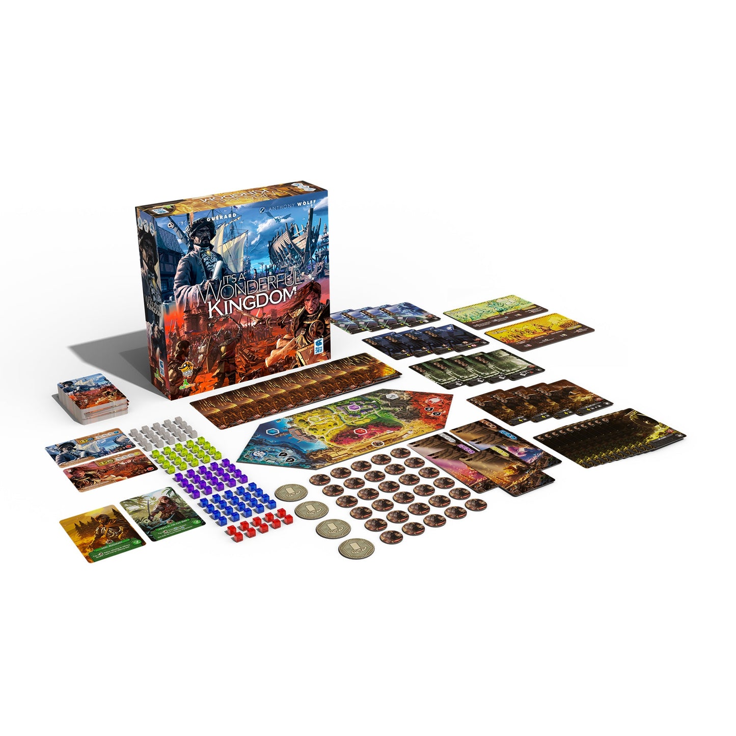 It's a Wonderful Kingdom - Trò Chơi Board Game Chiến Thuật Soạn Bài - Lucky Duck Games