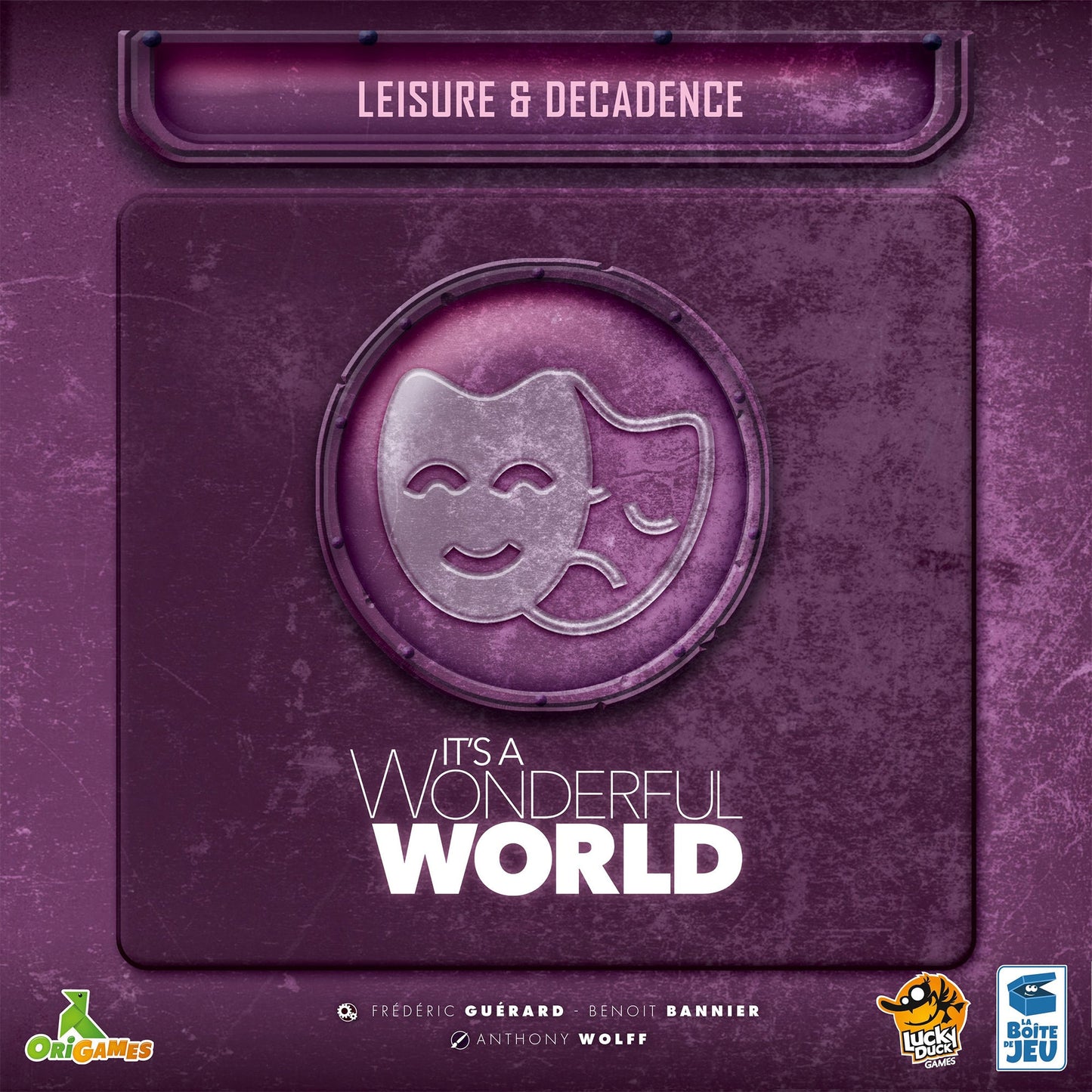 It's A Wonderful World Leisure & Decadence Board Game Expansion | Bản Mở Rộng Board Game Chiến Thuật | Lucky Duck Games