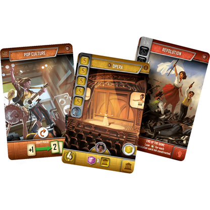 It's A Wonderful World Leisure & Decadence Board Game Expansion | Bản Mở Rộng Board Game Chiến Thuật | Lucky Duck Games