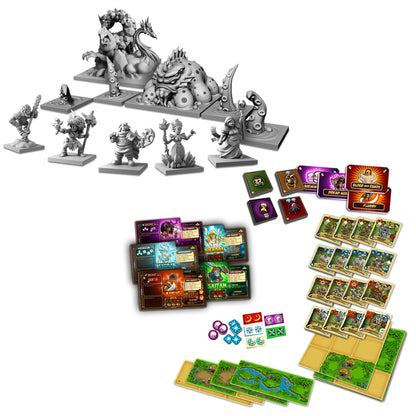 Kingdom Rush: Elemental Uprising - Board Game Chiến Thuật Thủ Thành - Lucky Duck Games
