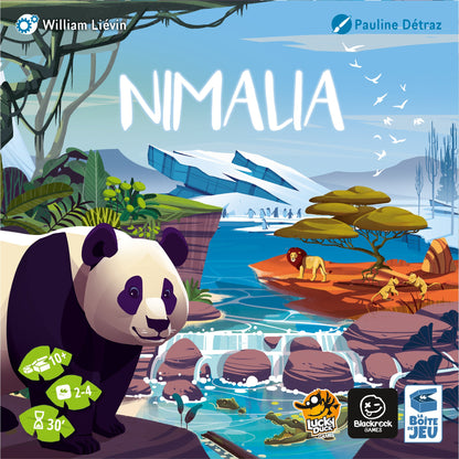 Nimalia: Animal Sanctuary Design Game - Board Game Quy Hoạch Khu Bảo Tồn - Lucky Duck Games