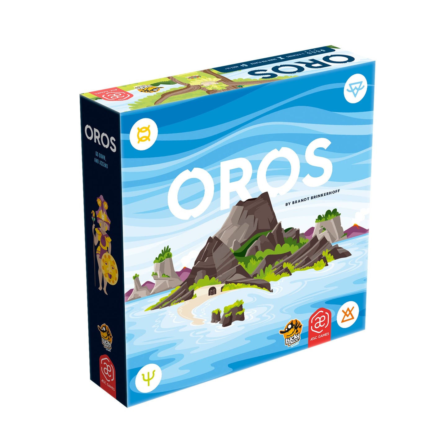 Oros Board Game - Board Game Chiến Thuật Dịch Chuyển Địa Hình - Lucky Duck Games