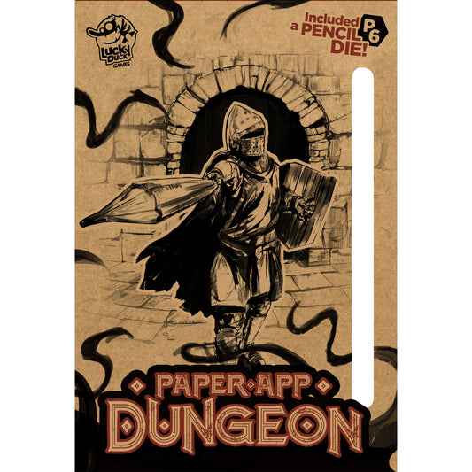 Paper App Dungeon Game - Trò chơi Thám hiểm Hầm ngục Bỏ túi - Lucky Duck Games