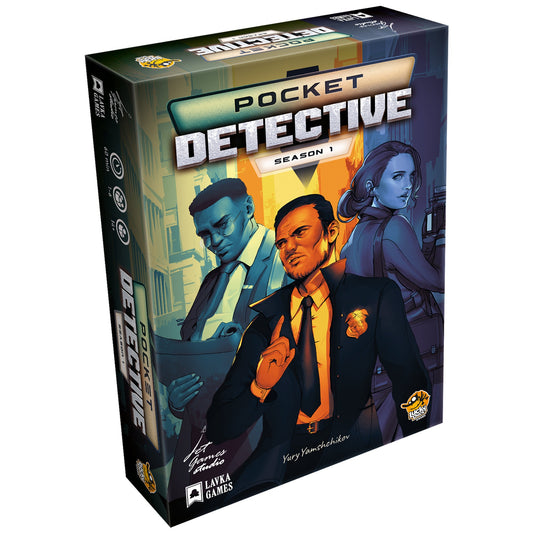 Pocket Detective: Season One - Board Game Trinh Thám Suy Luận - Lucky Duck Games