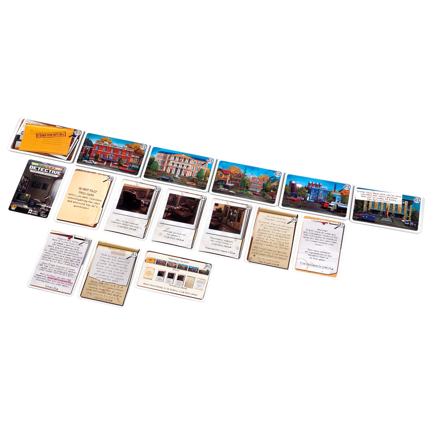 Pocket Detective: Season One - Board Game Trinh Thám Suy Luận - Lucky Duck Games