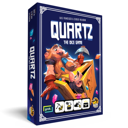 Quartz: The Dice Game | Board Game Khai Thác Đá Quý | Lucky Duck Games