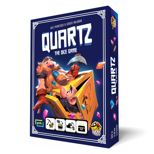 Quartz: The Dice Game | Board Game Khai Thác Đá Quý | Lucky Duck Games