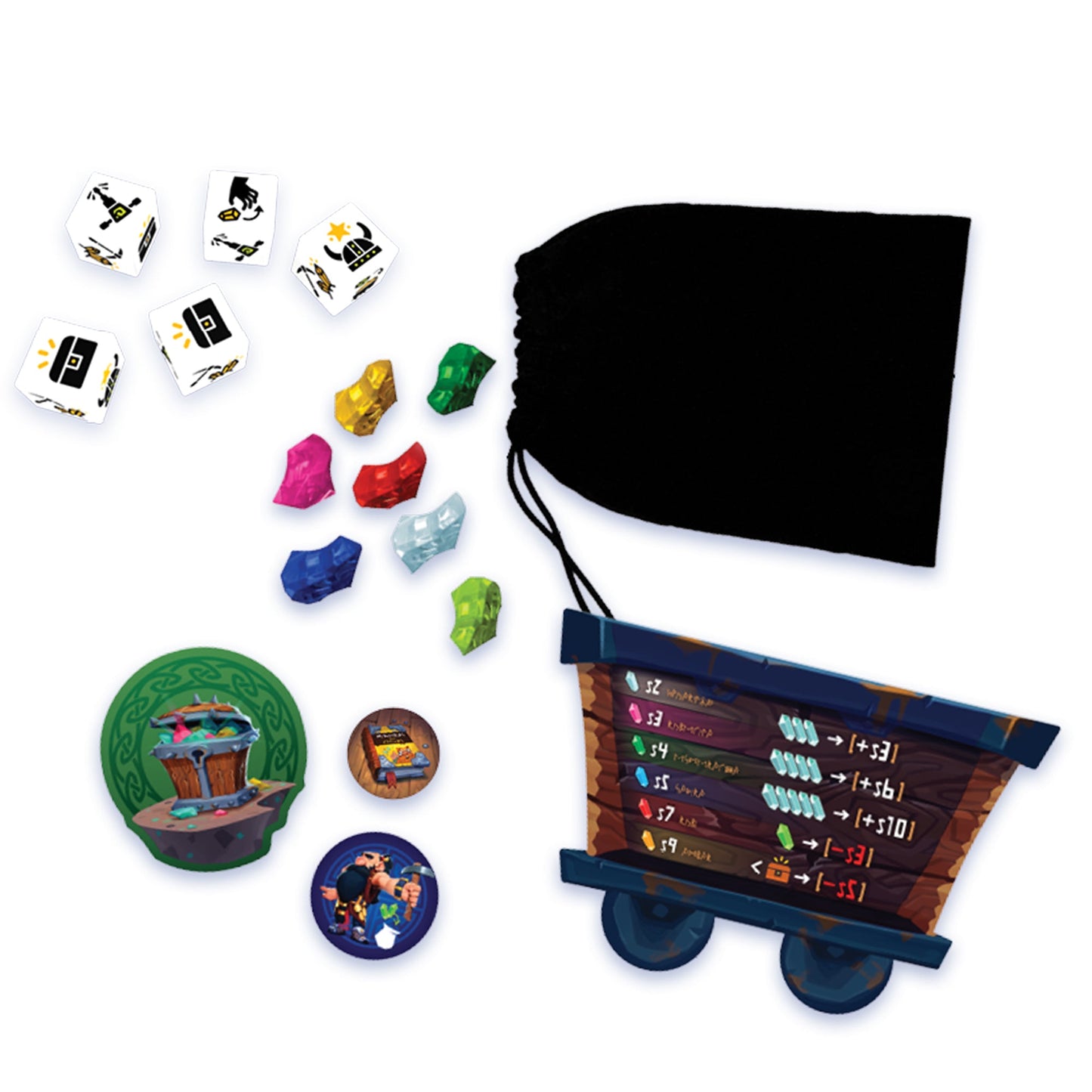 Quartz: The Dice Game | Board Game Khai Thác Đá Quý | Lucky Duck Games