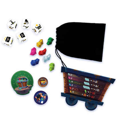 Quartz: The Dice Game | Board Game Khai Thác Đá Quý | Lucky Duck Games