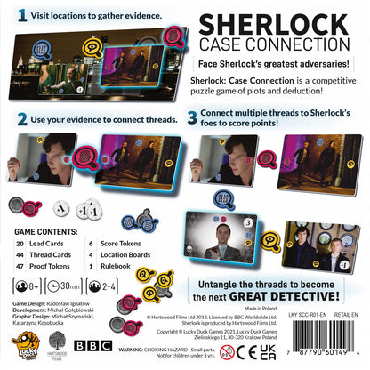 Sherlock: Case Connection - Board Game Thám Tử - Lucky Duck Games