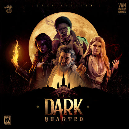 The Dark Quarter Board Game - Trò Chơi Chiến Thuật Nhập Vai Co-op - Lucky Duck Games