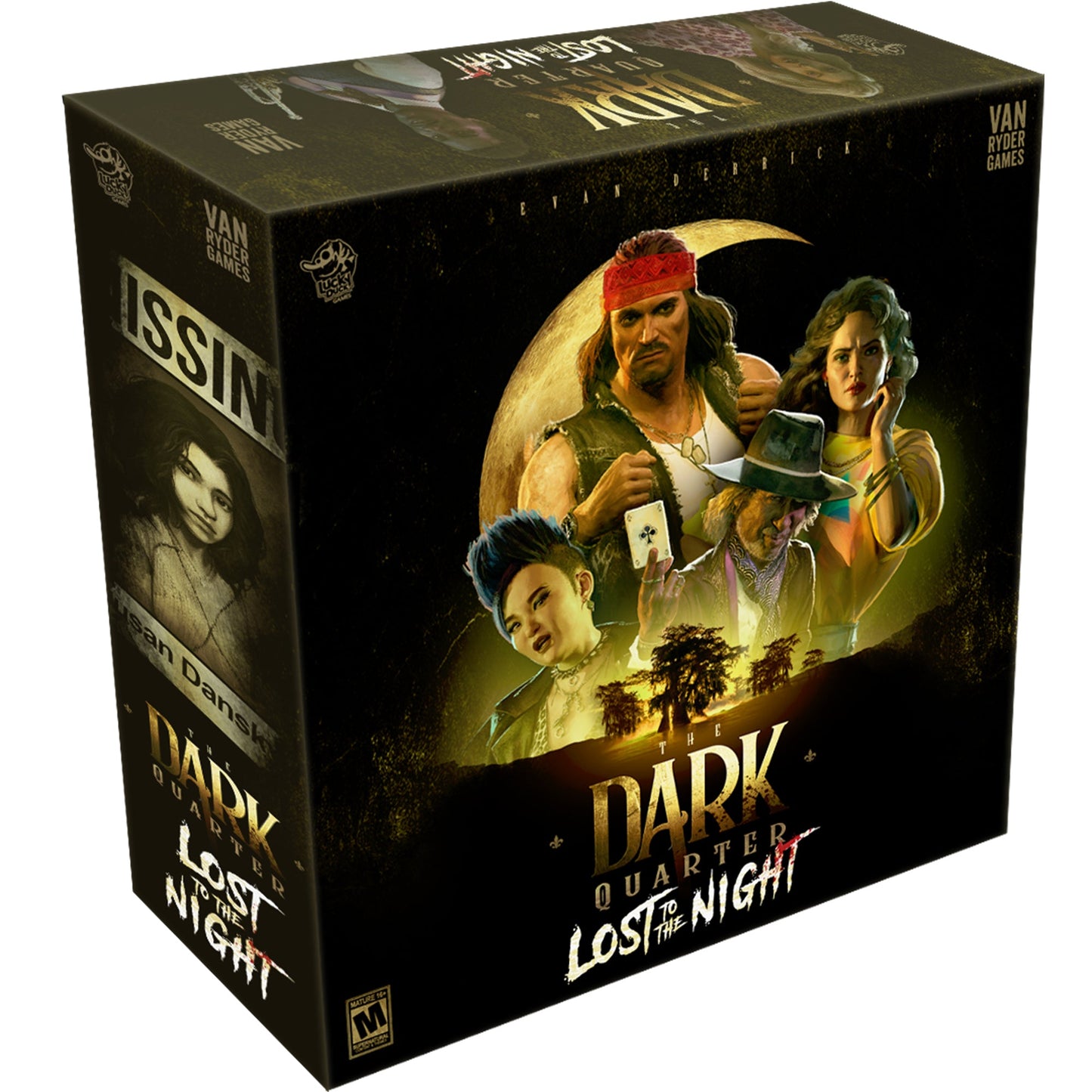 The Dark Quarter Board Game - Lost to the Night Expansion - Bản Mở Rộng Board Game Nhập Vai Trinh Thám - Lucky Duck Games