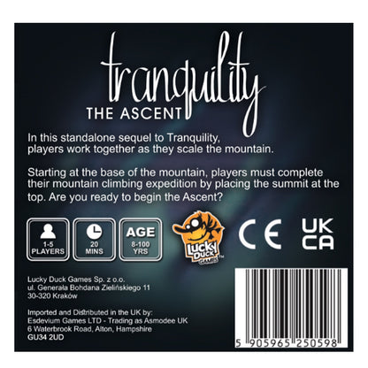 Tranquility: The Ascent Board Game - Trò Chơi Thẻ Bài Hợp Tác Lucky Duck Games - Góc nhìn khác 3
