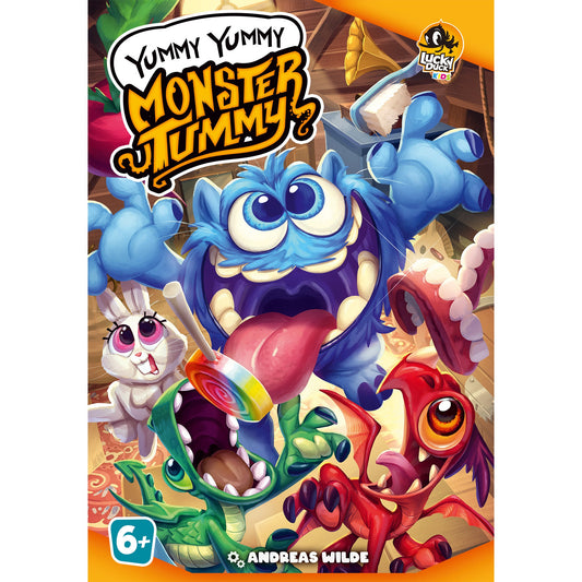 Yummy Yummy Monster Tummy Card Game - Board Game Trẻ Em Hợp Tác - Lucky Duck Games