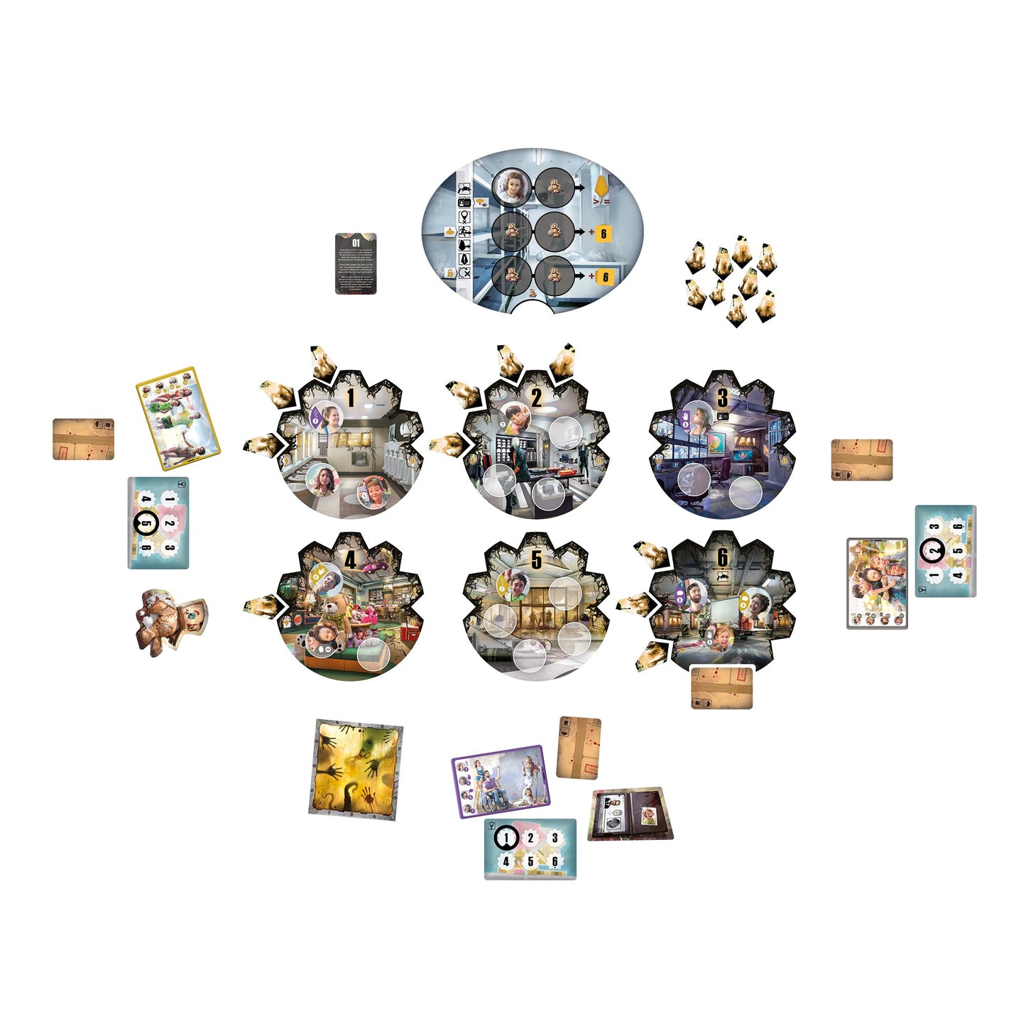 Lockdown - Board Game Sinh Tồn Kinh Dị - Blackrock Games